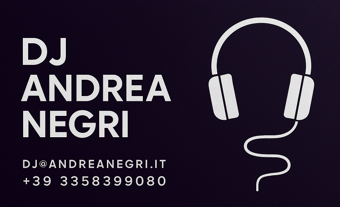 DJ Andrea Negri