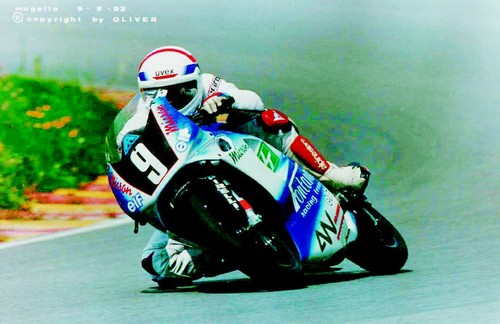 Andrea Negri pista Mugello 09/05/1993