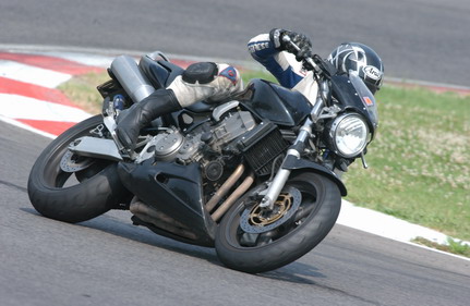 Andrea Negri pista Adria 2004